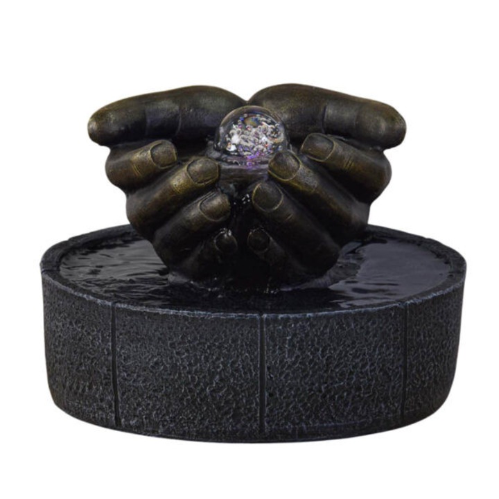 Fantana de interior BioLeon – „Maini care tin o sfera de sticla” 1 buc