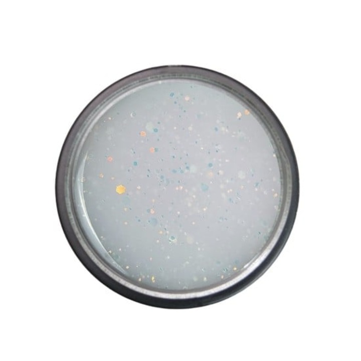 Gel UV de construcție Yas, Holografic, 15gr, Hema Free