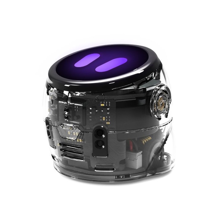 Set robot educațional Ozobot Ari, ecran tactil 390x390px, dimensiune de buzunar, programabil