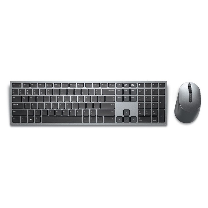 Set tastatura si mouse DELL KM7321W wireless, multimedia, multicolor