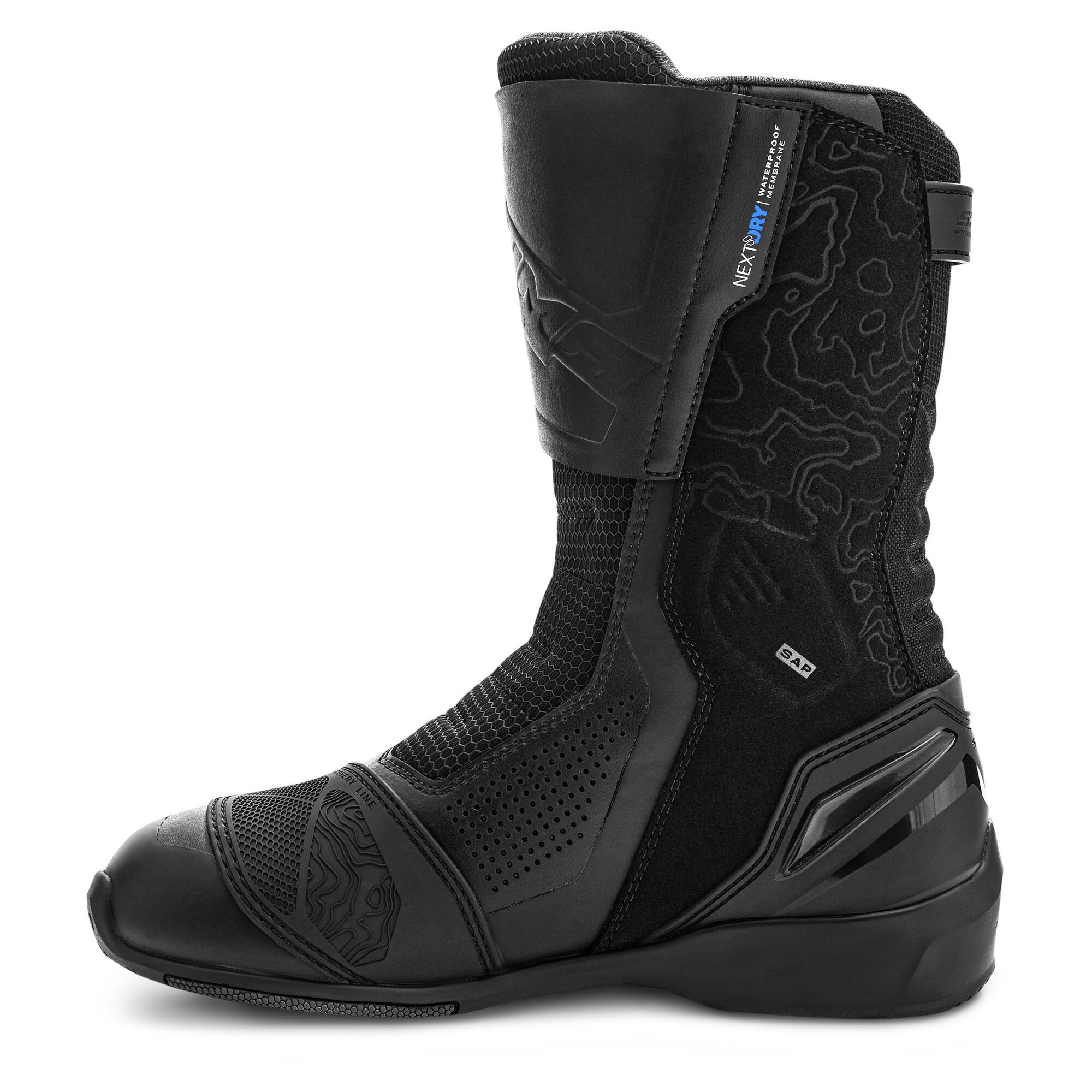 Cizme moto SHIMA TENEX WP black, 43 - eMAG.ro