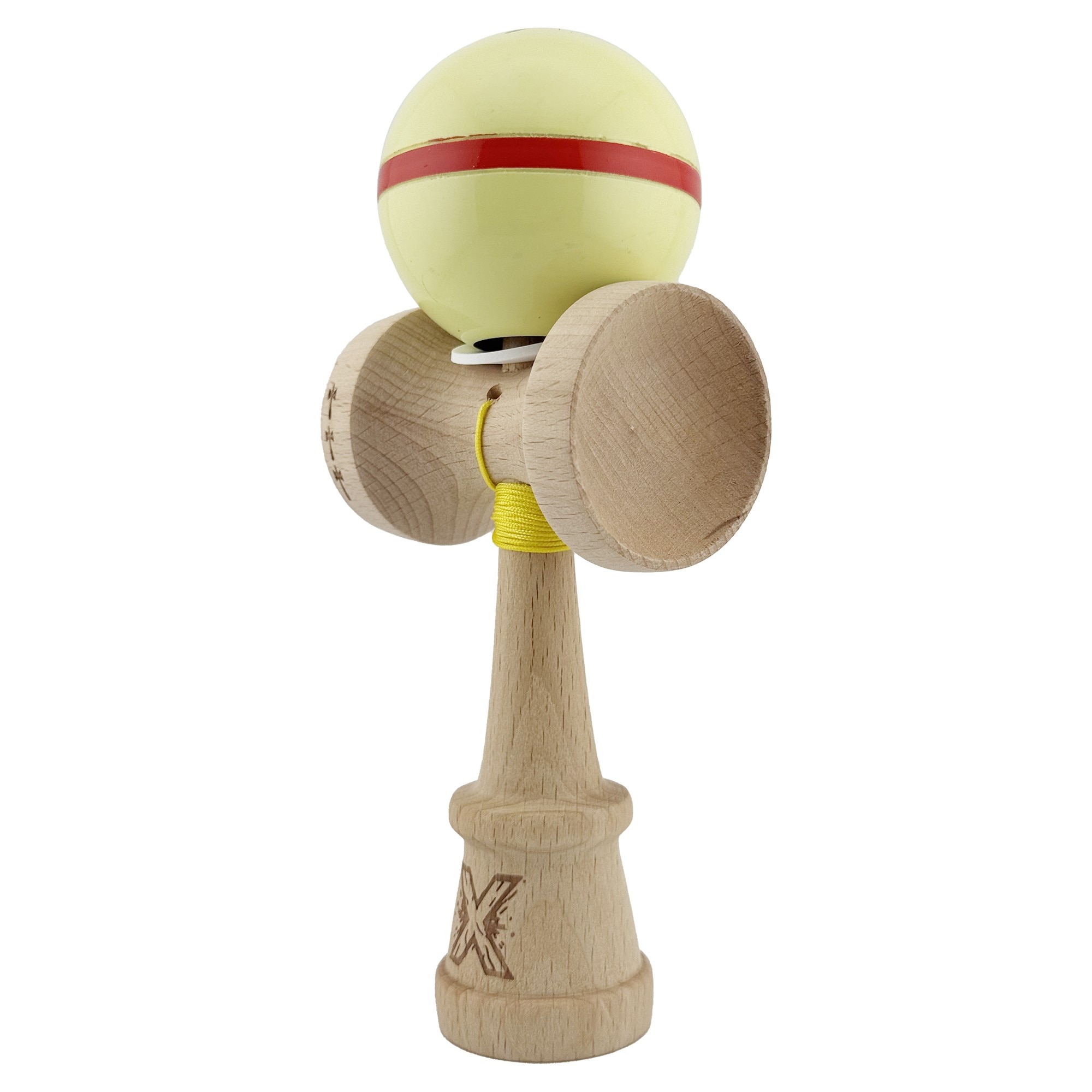 Kendama SUPER STYKY, Originala Spider SILKEN, Big cup V3, Lemn, 18