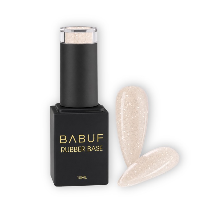Baza Rubber, Sampanie Perlata, RBG10, 15ml