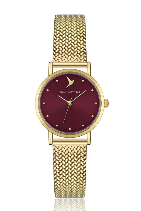 Emily Westwood, Rozsdamentes acél kerek karóra, Aranyszín