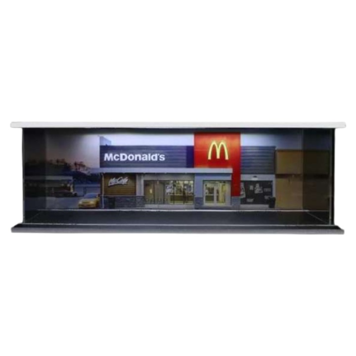 Diorama cu lumini Mcdonalds 1:64 Moreart MO914203
