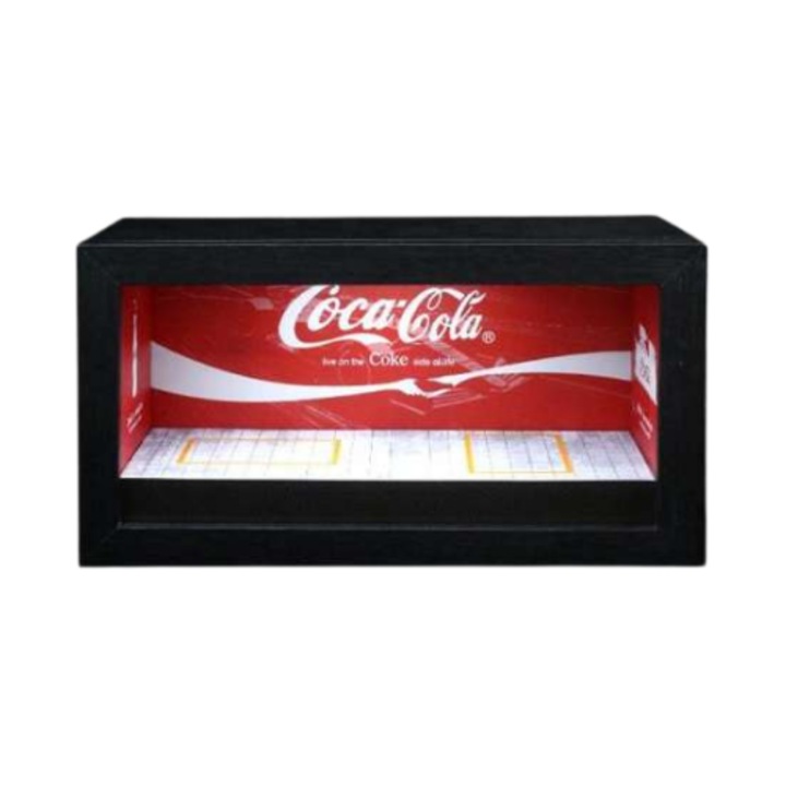Diorama cu lumini Coca-Cola garage 1:64 Moreart MO941304