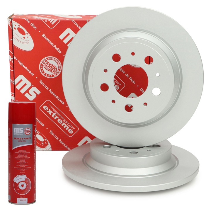 Master Sport Germany féktárcsa készlet, hátsó, 2 darab