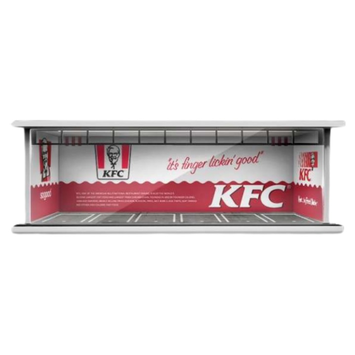 Diorama Parcare Garaj cu Lumini Kfc 1:64 Moreart MO914042