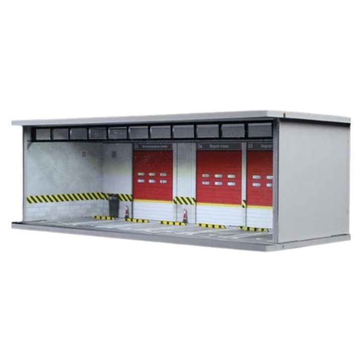 Diorama Parcare Garaj cu Lumini D-Parking 1:64 Moreart MO914056