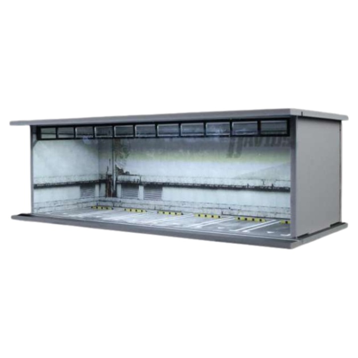 Diorama Parcare Garaj cu Lumini A-Parking Lot 1:64 Moreart MO914057