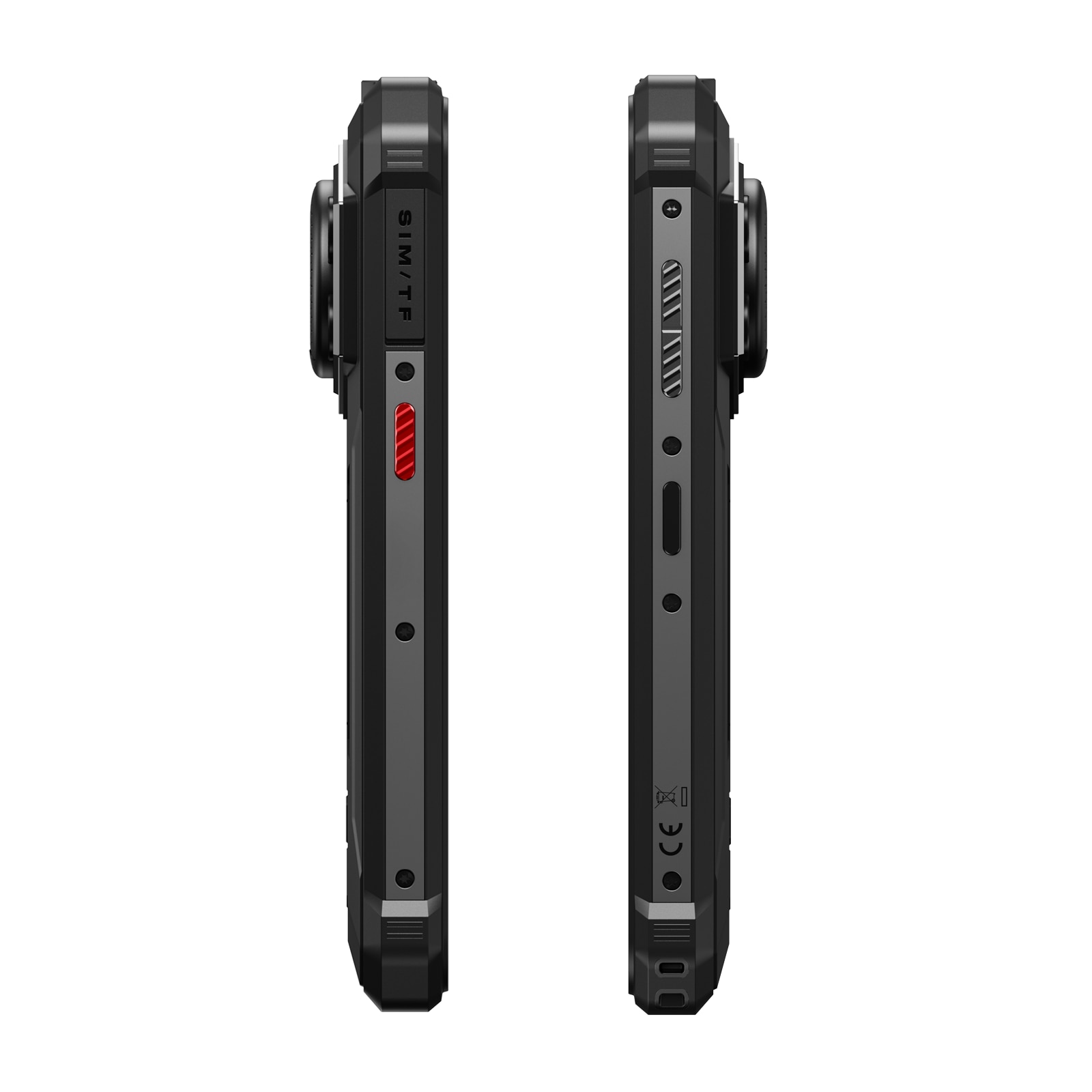 Telefon mobil FOSSiBOT F110 Pro, 6.745-inch, Baterie 10000mAh, 5G, Android 15, 50MP+8MP, Dual SIM, Face ID/GPS, NFC, 20GB RAM(8GB+12GB extensibil RAM)+128GB ROM, Rezistent la praf/Impermeabil/Rezistent la caderi, Pentru camping, calatorii, Negru