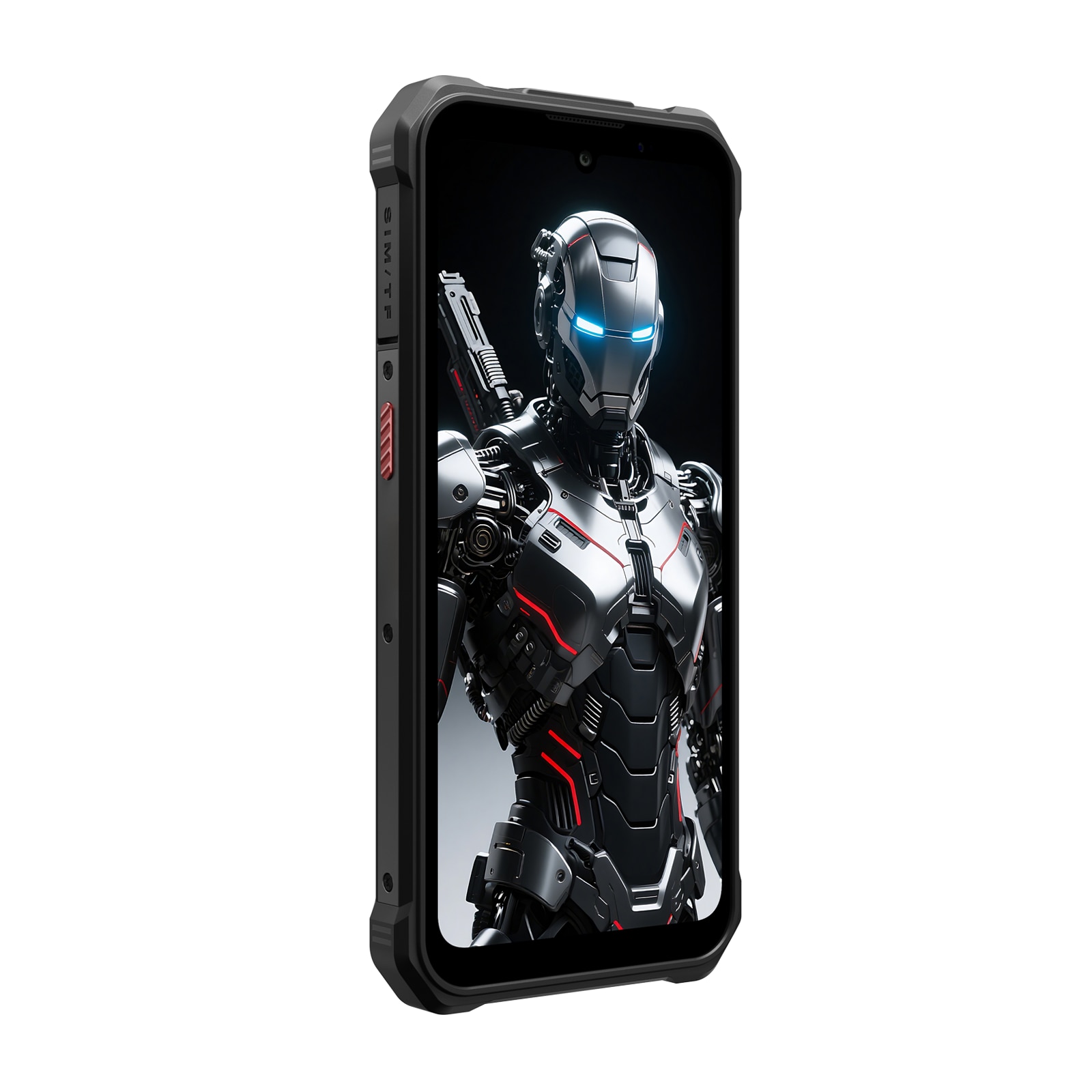 Telefon mobil FOSSiBOT F110 Pro, 6.745-inch, Baterie 10000mAh, 5G, Android 15, 50MP+8MP, Dual SIM, Face ID/GPS, NFC, 20GB RAM(8GB+12GB extensibil RAM)+128GB ROM, Rezistent la praf/Impermeabil/Rezistent la caderi, Pentru camping, calatorii, Negru