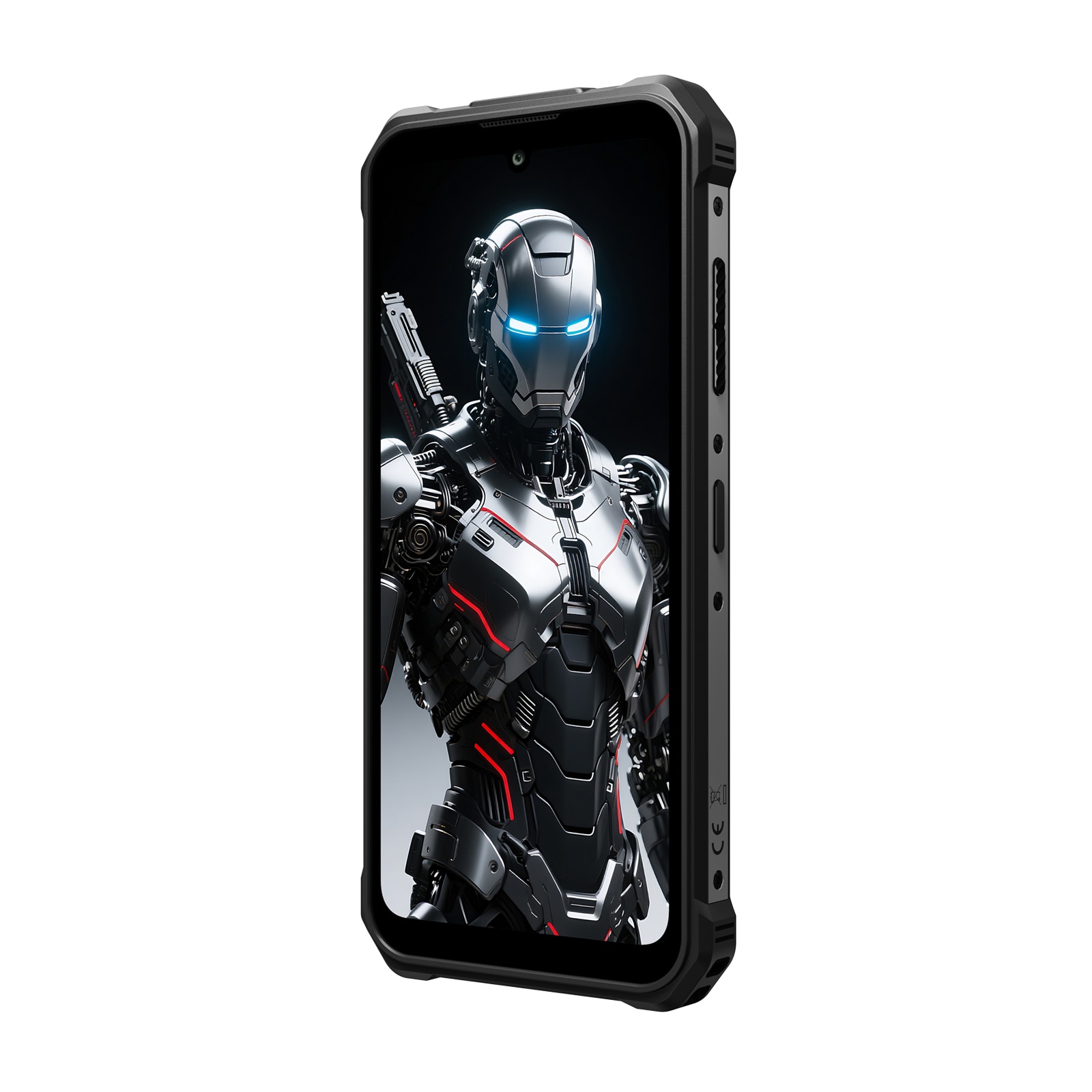 Telefon mobil FOSSiBOT F110 Pro, 6.745-inch, Baterie 10000mAh, 5G, Android 15, 50MP+8MP, Dual SIM, Face ID/GPS, NFC, 20GB RAM(8GB+12GB extensibil RAM)+128GB ROM, Rezistent la praf/Impermeabil/Rezistent la caderi, Pentru camping, calatorii, Negru