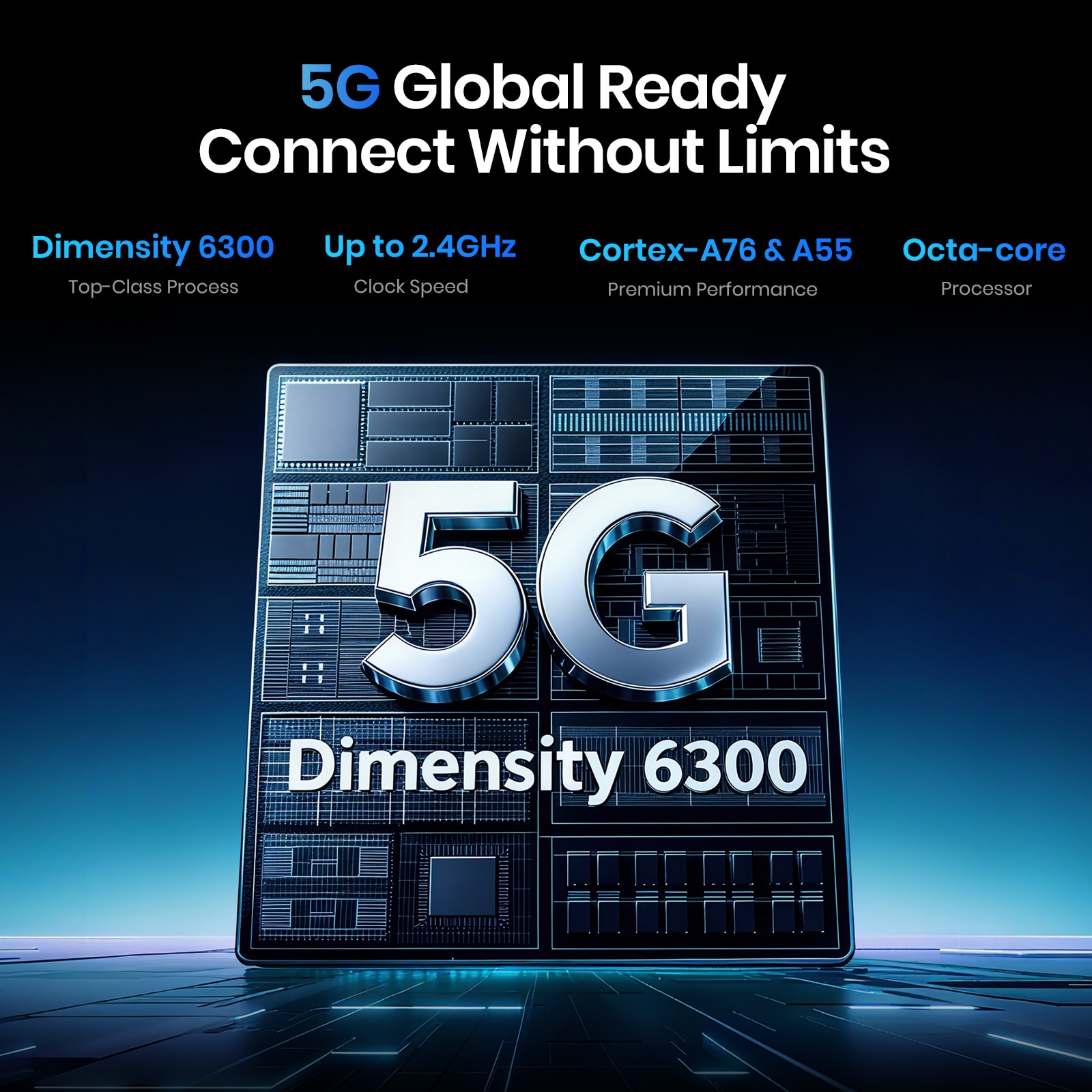 Telefon mobil FOSSiBOT F110 Pro, 6.745-inch, Baterie 10000mAh, 5G, Android 15, 50MP+8MP, Dual SIM, Face ID/GPS, NFC, 20GB RAM(8GB+12GB extensibil RAM)+128GB ROM, Rezistent la praf/Impermeabil/Rezistent la caderi, Pentru camping, calatorii, Negru