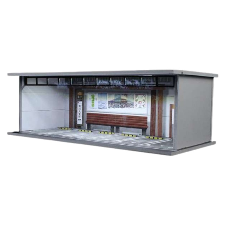 Diorama Parcare Garaj cu Lumini C-Parking Lot 1:64 Moreart MO914059