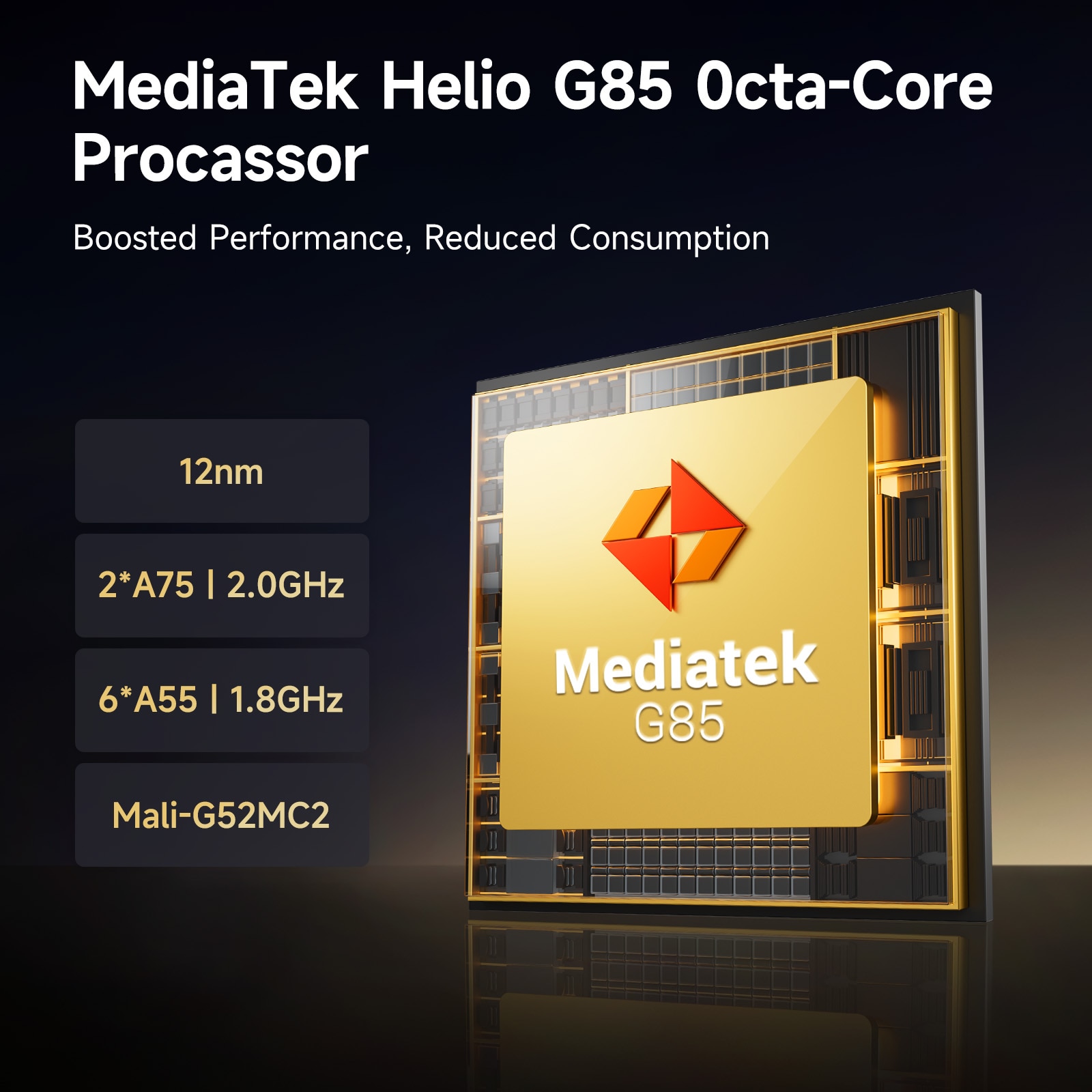 Telefon mobil FOSSiBOT S2, 6.72" FHD, Baterie 5000mAh, 50MP+16MP, Octa-core, 20GB RAM(8GB+12GB extensibil RAM)+256GB ROM, Dual SIM, Face ID/GPS, NFC, Pentru camping, calatorii, Gri