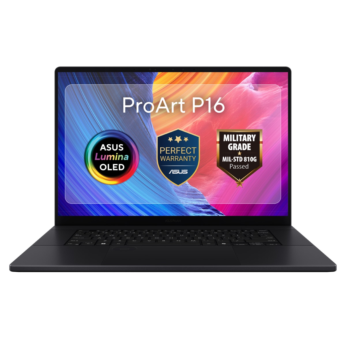 Laptop ASUS ProArt P16, AMD Ryzen 9 HX 370, 64GB RAM, 2TB SSD, 16 inch, Nano Black