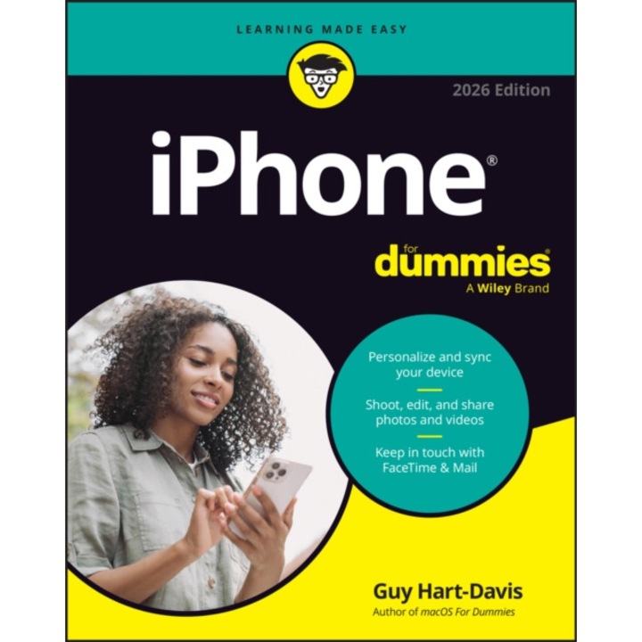 Iphone For Dummies, 2026 Edition - Guy Hart-davis - Guy Hart Davis