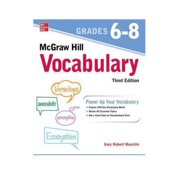 Mcgraw Hill Vocabulary Grades 6-8, Third Edition - Gary Muschla