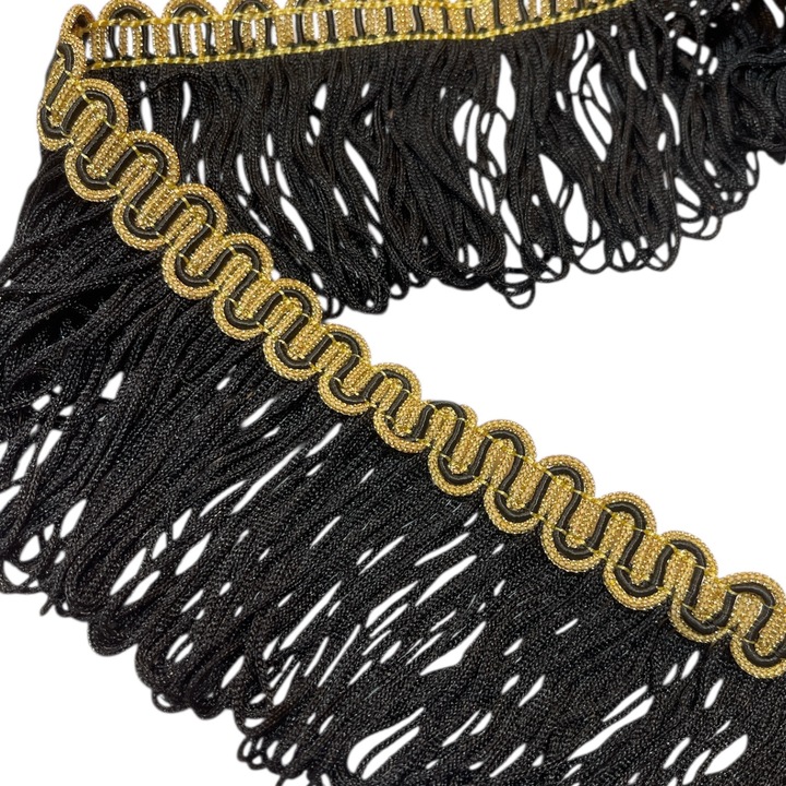 Черни ресни, дължина 6 см, декоративни