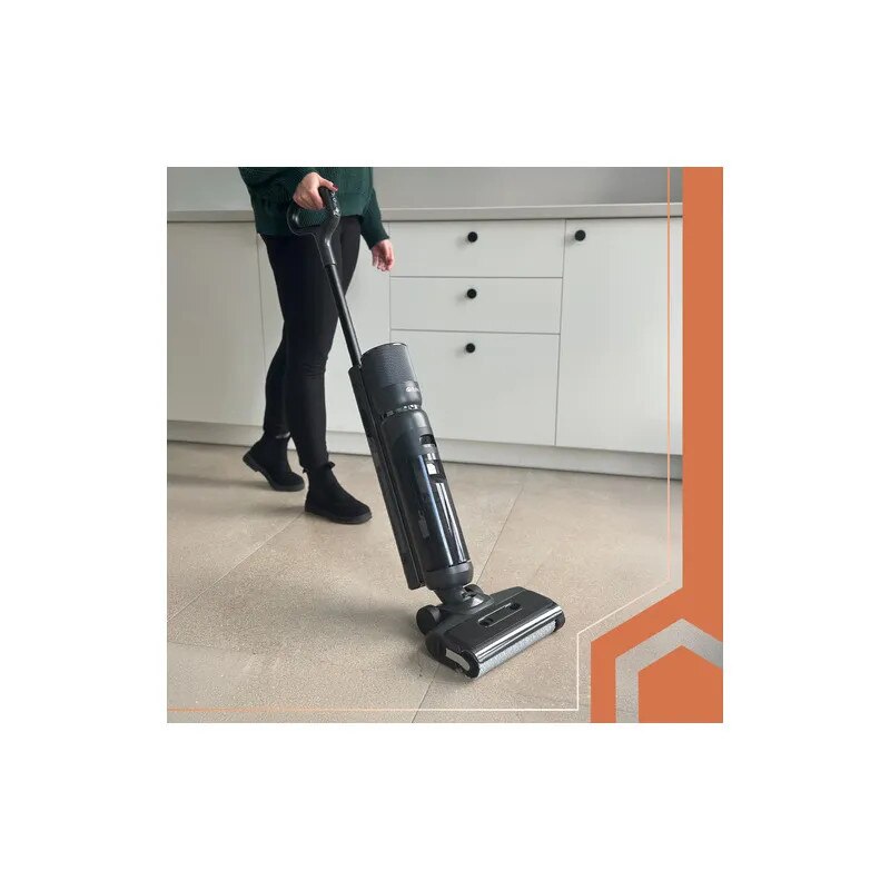 Aspirator multifunctional cu spalare, fara fir, 200W, 16 kPa, 2 rezervoare, autocuratare