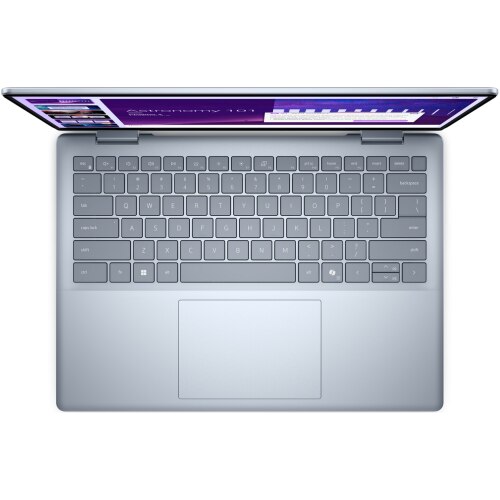 Laptop Dell 14 Plus DB14250 Procesor Intel® Core™ Ultra 7 258V 12M Cache, up to 4.8 GHz 14" WQXGA, 32GB, 1TB SSD, Intel Arc 140V Graphics, Windows 11 Pro, Albastru