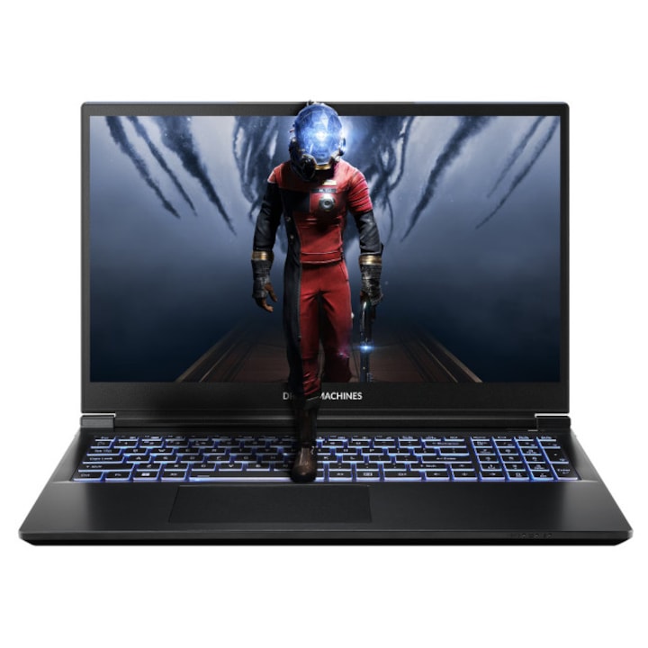 Laptop DreamMachines, procesor i9-14900HX, Nvidia RTX5060 8GB, QHD 15.6", negru