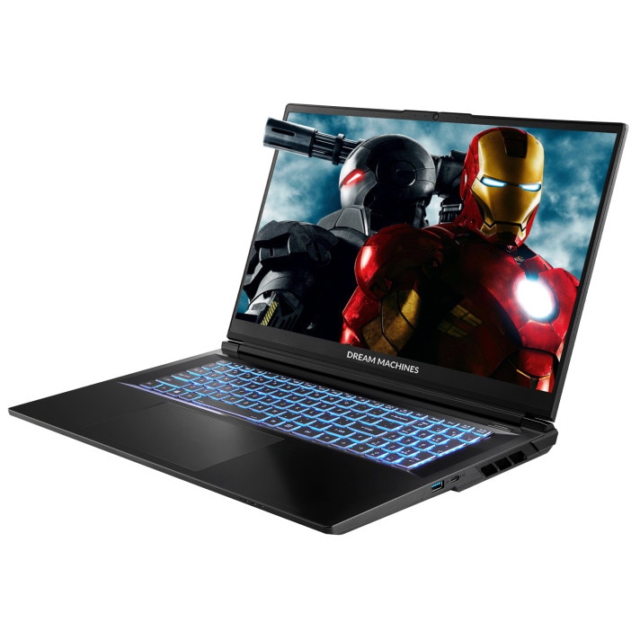 Laptop Gaming Dream Machines RG5060-17EU28, i9-14900HX, 17.3" QHD 165Hz, RTX 5060 8GB, 32GB RAM DDR5, 2TB SSD