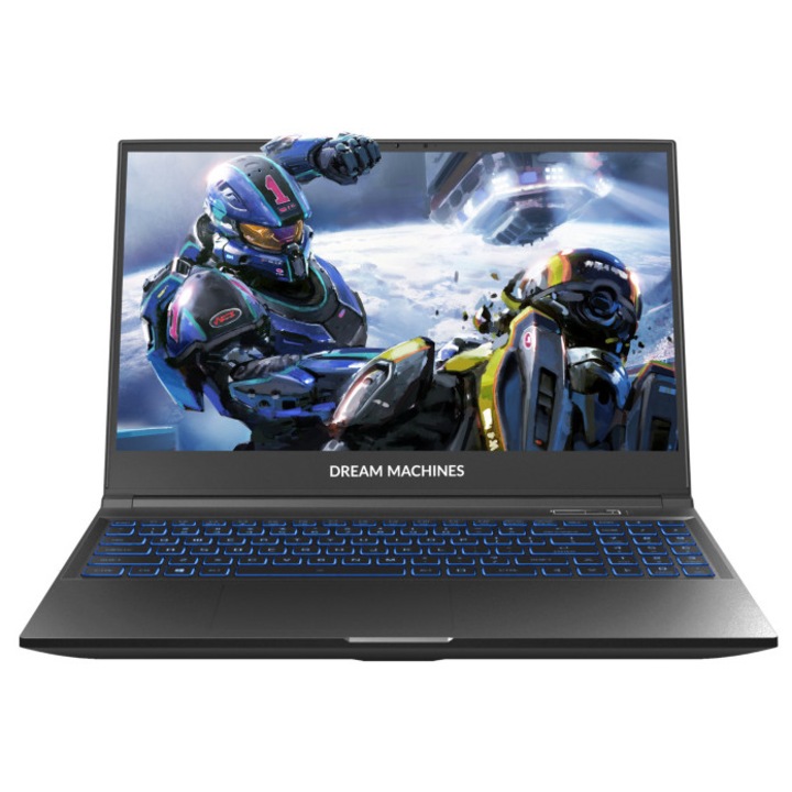 Laptop DreamMachines, i5-12450H, Nvidia RTX3050, FHD 15.6", 2kg