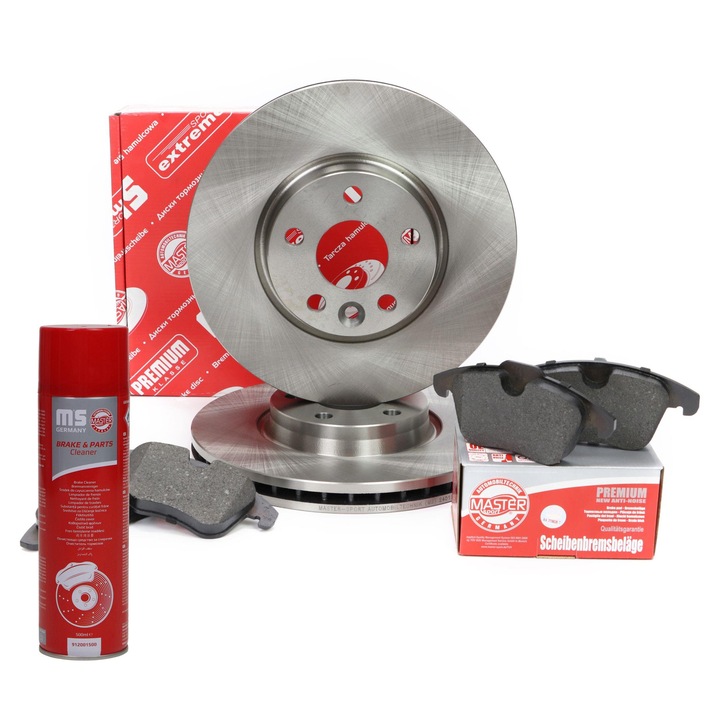 Fékbetét és féktárcsa készlet, Master Sport Germany, szellőztetett, 300x72mm, Ford Galaxy II, Mondeo IV, S-MAX típusokhoz