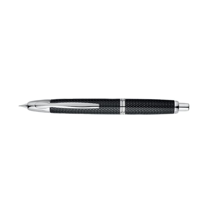 Stilou Capless Rhodium Graphite Pilot negru varf fin