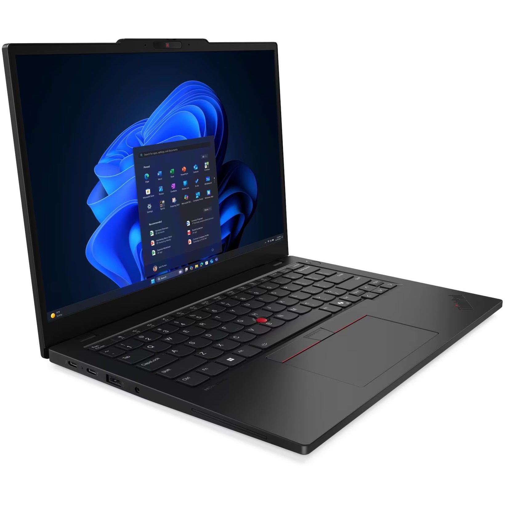 Laptop Lenovo ThinkPad L13 G6 cu AMD Ryzen 7 PRO 250 (3.3/5.1GHz, 16M), 16 GB, 512GB M.2 NVMe SSD, AMD Radeon 780M, Windows 11 Pro, Negru