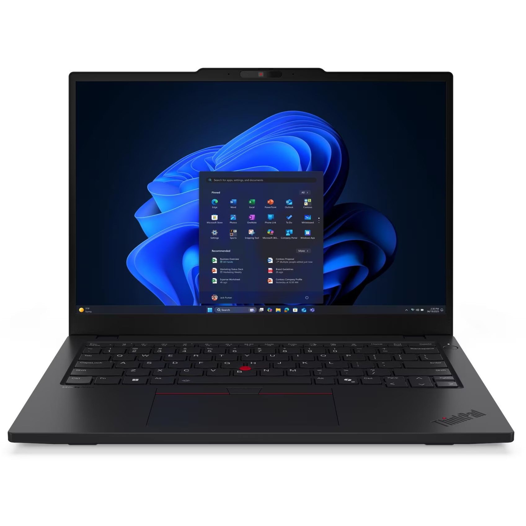 Laptop Lenovo ThinkPad L13 G6 cu AMD Ryzen 7 PRO 250 (3.3/5.1GHz, 16M), 16 GB, 512GB M.2 NVMe SSD, AMD Radeon 780M, Windows 11 Pro, Negru