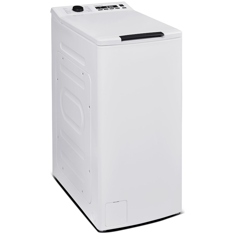 Masina de spalat Crown CTL7512BLDC, 7.5 kg, Incarcare verticala, 1200rpm, Inverter BLDC motor, Clasa A, Steam, Alb