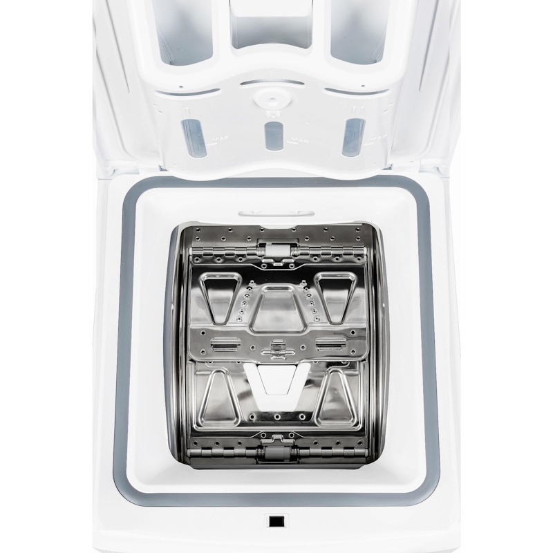 Masina de spalat Crown CTL7512BLDC, 7.5 kg, Incarcare verticala, 1200rpm, Inverter BLDC motor, Clasa A, Steam, Alb