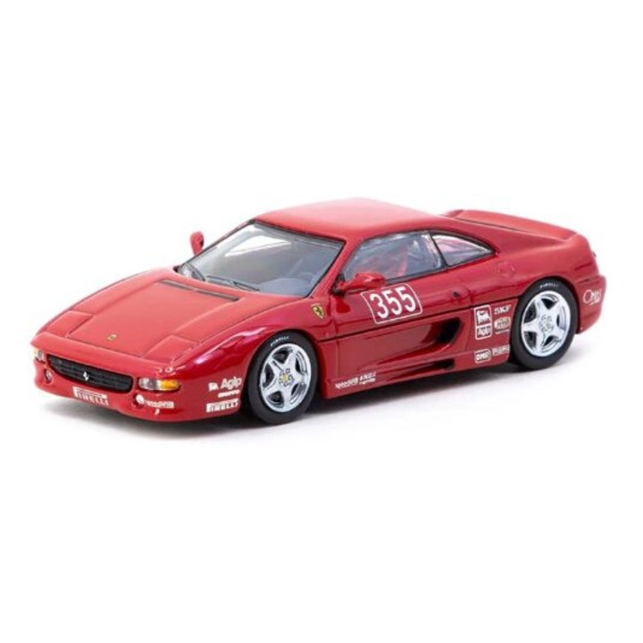 Macheta auto Ferrari F355 Challenge Presentation Rosu 1:64 Tarmac Works