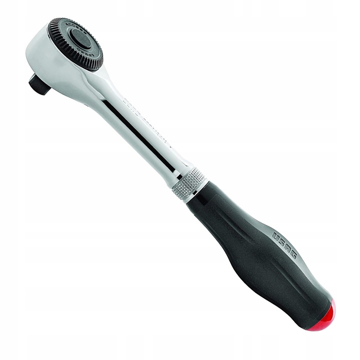 Cheie cu clichet Usag 237 AK, cu maner rotativ, 1/2", 60 dinti, lungime 260 mm