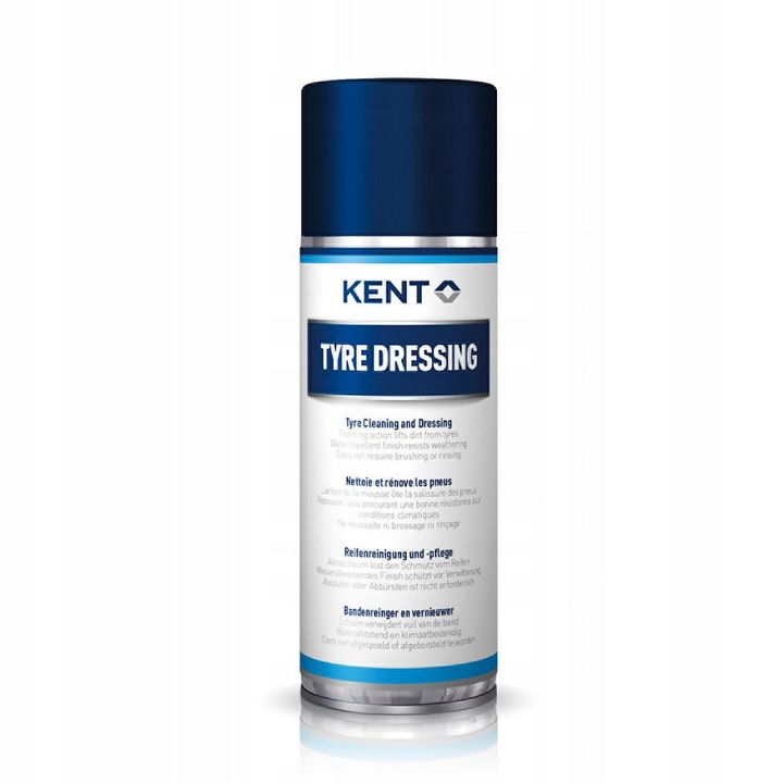Dressing anvelope KENT, pentru curatare, lustruire si protectie, Spray spuma, 400 ml, fara silicon