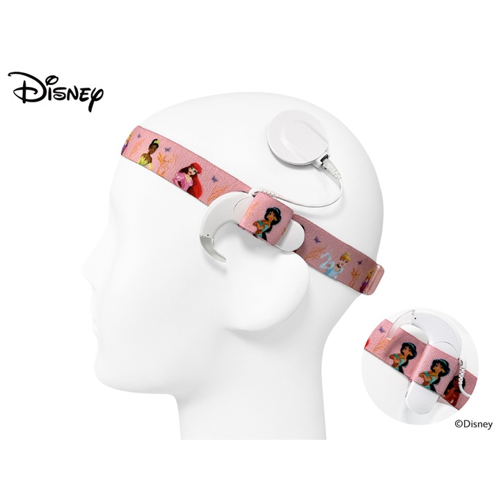 Banda Pentru Procesoare De Vorbire, Smartear, Easyflex Pro, Permite Purtarea Procesoarelor Vertical Sau Orizontal, Faciliteaza Purtarea Procesoarelor De Vorbire, Reglaj Pentru Ajustare Individuala, Solida, Moale Si Flexibila, Printesele Disney