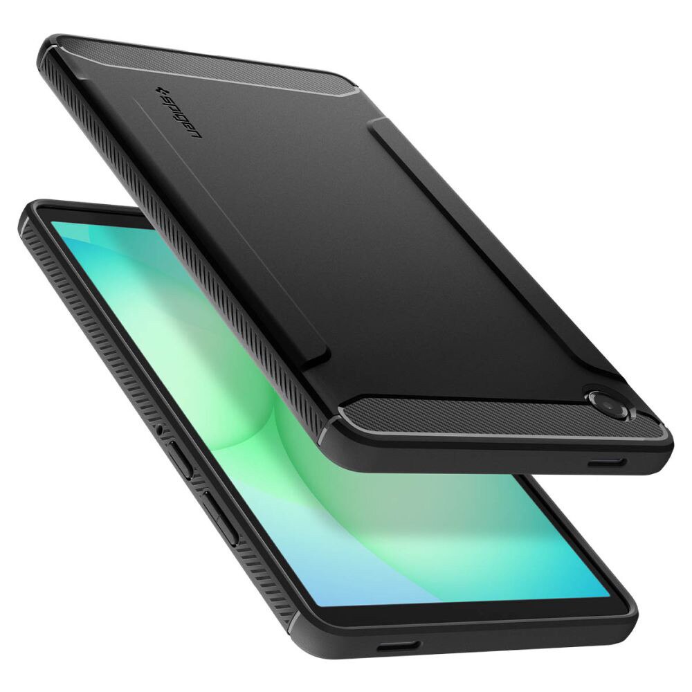 Husa Protectie Compatibila cu Rugged Armor (ACS10462), Spigen, Samsung Galaxy Tab A11 - Matte Black
