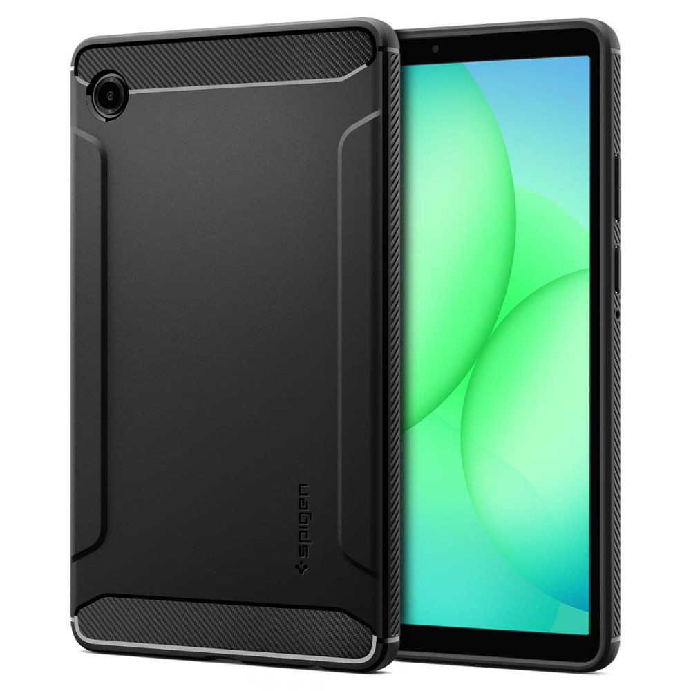 Husa Protectie Compatibila cu Rugged Armor (ACS10462), Spigen, Samsung Galaxy Tab A11 - Matte Black