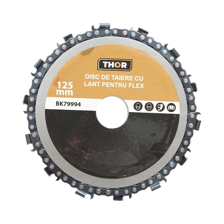 Disc flex lant drujba 125x22mm 14 dinti pentru taiere lemn THOR