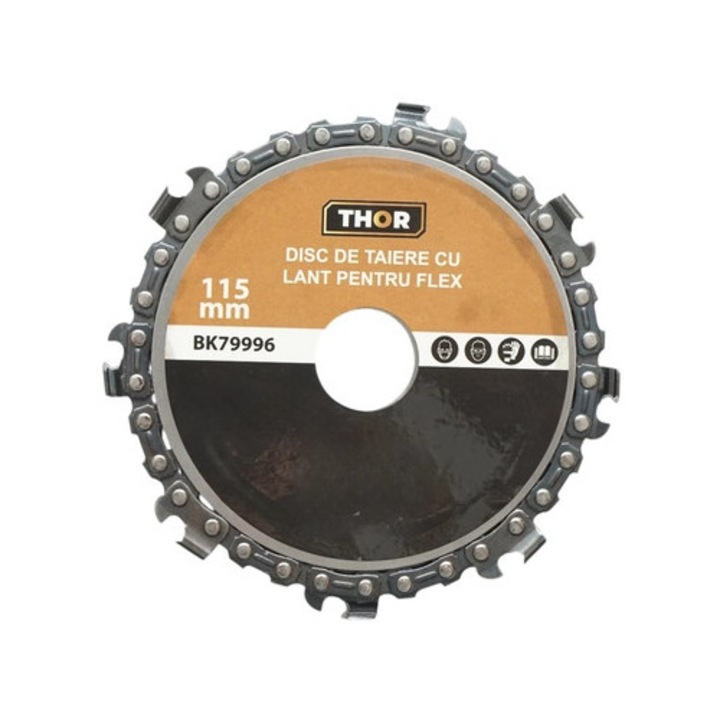 Disc flex lant drujba 115x22mm 9 dinti pentru taiere lemn THOR