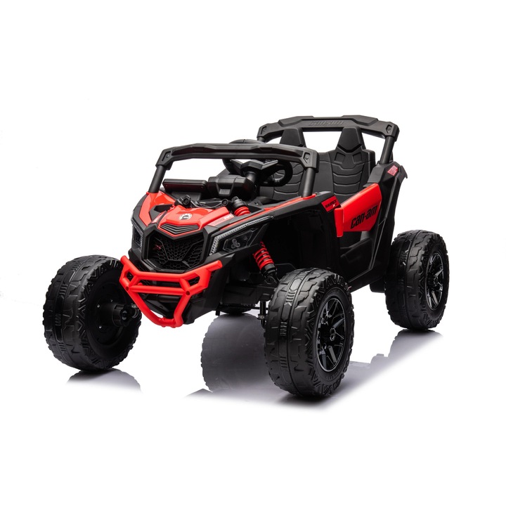 Mamido Електрическа кола бъги Maverick Can-Am 24V 4x200W CA003 червена