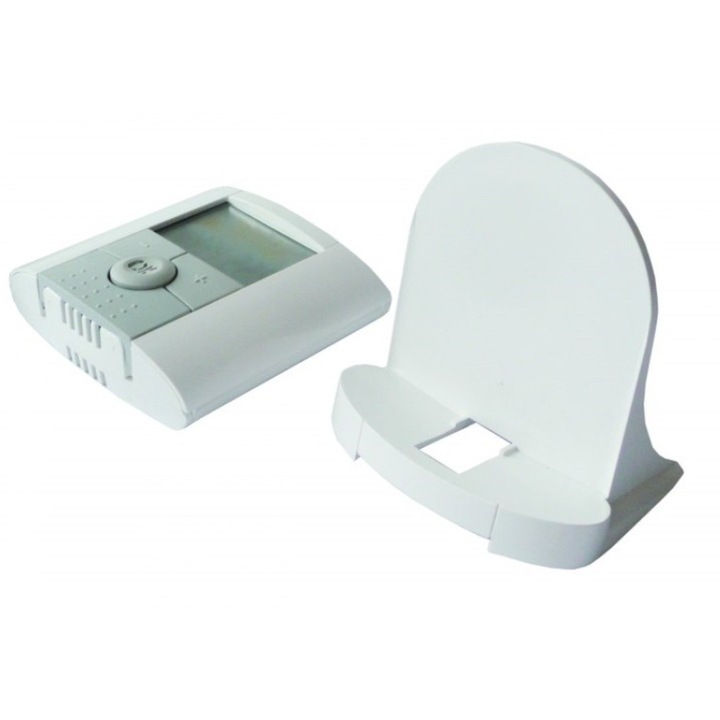 Termostat, Fenix, pentru controlul incalzirii electrice, programare saptamanala, alb