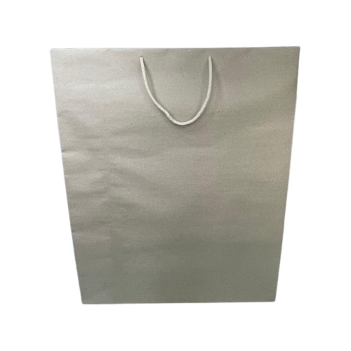 Punga cadou - Nicas - kraft / natur - 40X49X14 - tip MAX