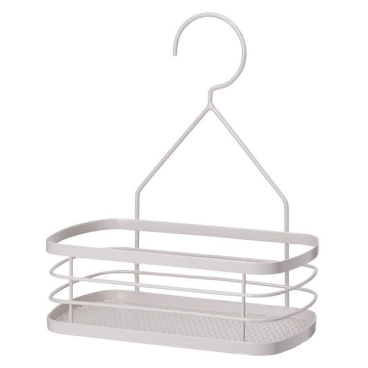 Cos pentru cosmetice sub dus COZY CORE, 22, 5 x 12 x 26 cm, gri - gri