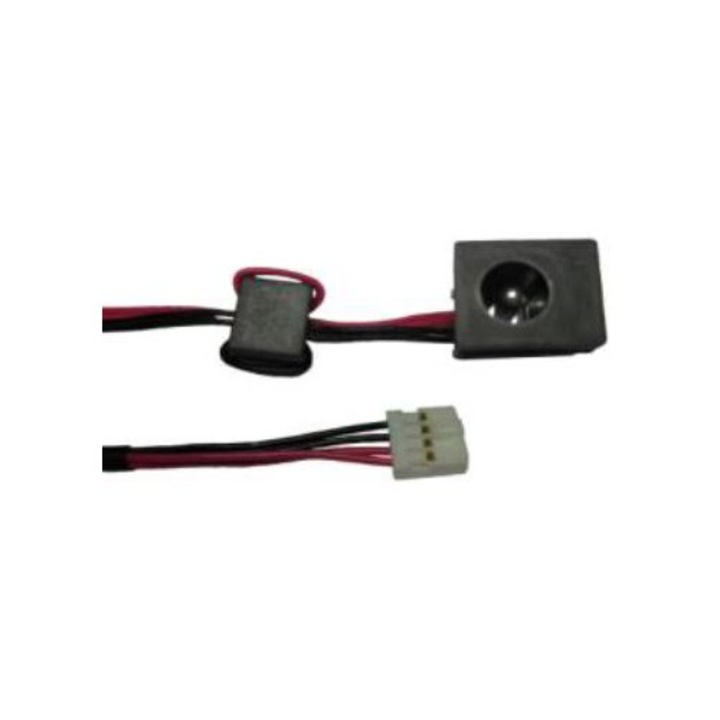 Soclu alimentare DC TOSHIBA MINI NB100 cu cablu, 2.5mm, 4 pini