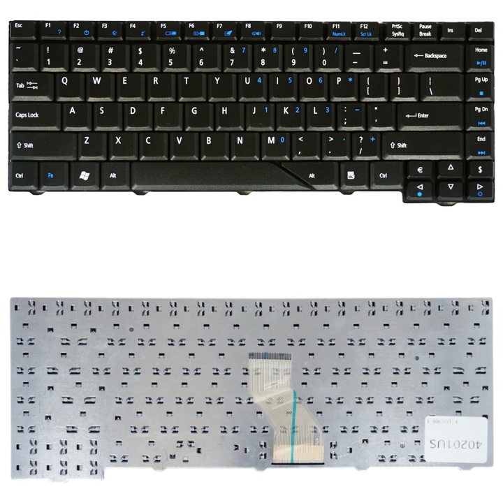 Tastatura laptop Acer Aspire 4210-5930, neagra, set de taste originale