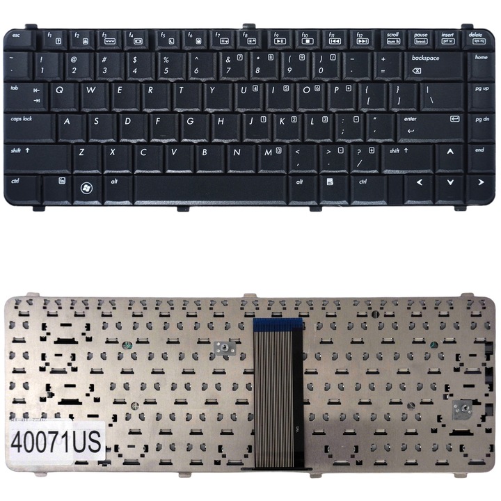 Клавиатура за лаптоп HP 490267-071, 490267-131, 490267-141, 490267-161, 490267-171, 490267-251, 491274-001, 491274-051, 491274-061, 491274-071, 491274-141, 491274-251, 537583-AB1, 539682-AB1, 6037B0027101, 6037B0027104, 6037B0027105